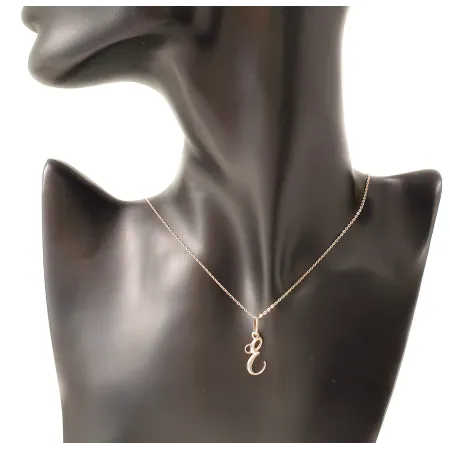 ZŁOTA 585 ZAWIESZKA LITERKA E id Z1518