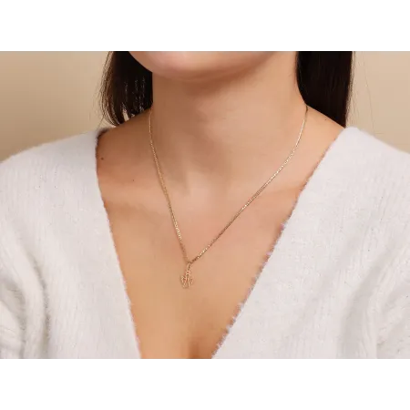 ZŁOTA ZAWIESZKA 585 ANIOŁEK CHRZEST KOMUNIA 