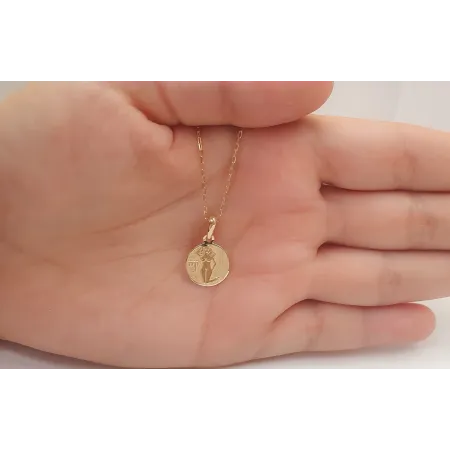 Złota Zawieszka Znak Zodiaku Panna pr.585