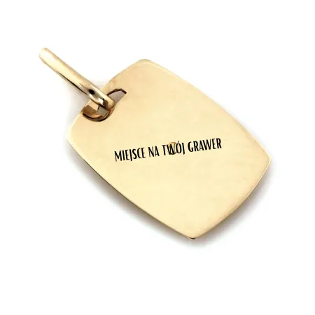 Złoty Medalik 585 Matka Boska Częstochowska