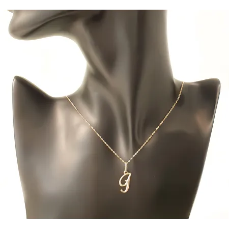 ZŁOTA ZAWIESZKA 585 LITERKA I 