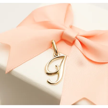 ZŁOTA ZAWIESZKA 585 LITERKA I 