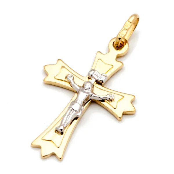 ZŁOTY KRZYŻYK PRÓBA 585 PEŁNE ZŁOTO