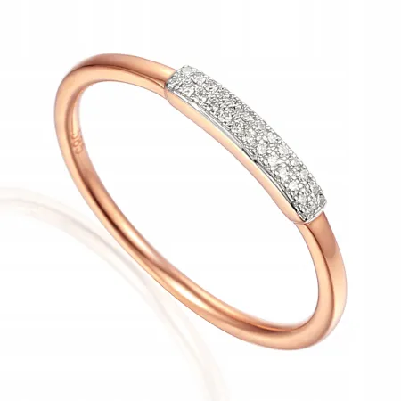 PIERŚCIONEK DIAMENTY BIAŁE ZŁOTO PRÓBA 585