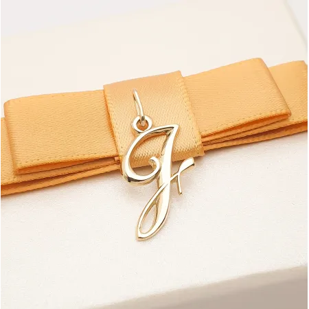 ZŁOTA 585 ZAWIESZKA LITERKA J 