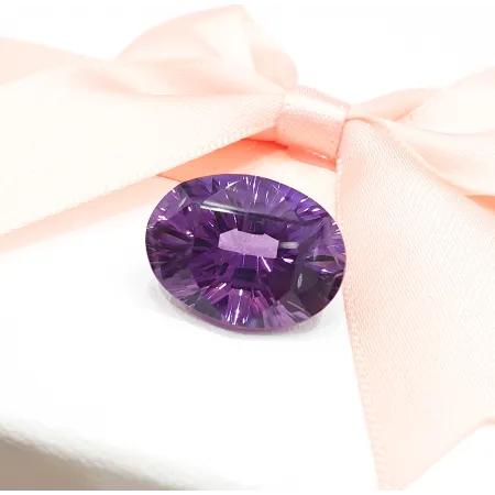 Naturalny Ametyst 13,54 ct + Certyfikat