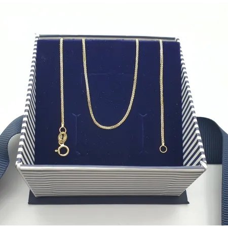 ZŁOTY ŁAŃCUSZEK 585 LISI OGON 55cm PEŁNE ZŁOTO