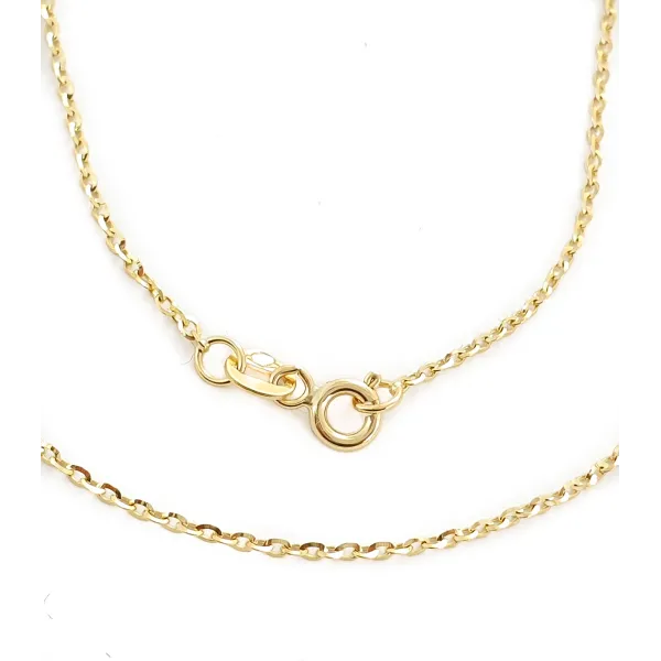 ZŁOTY 585 ŁAŃCUSZEK ANKIER 45 cm 