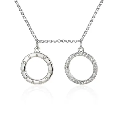 Naszyjnik Diamenty Białe Złoto pr 585 na Prezent