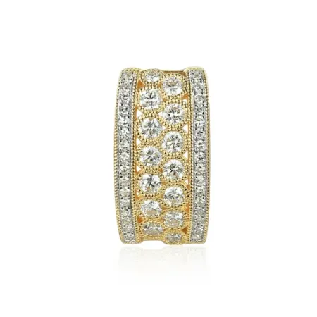 Elegancka 585 Zawieszka z Diamentami na Prezent