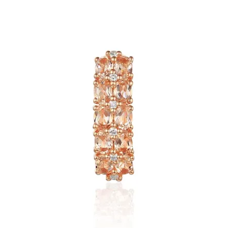 RÓŻOWA ZAWIESZKA MORGANITY DIAMENTY pr 585