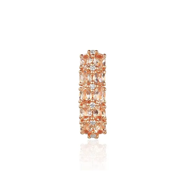 RÓŻOWA ZAWIESZKA MORGANITY DIAMENTY pr 585