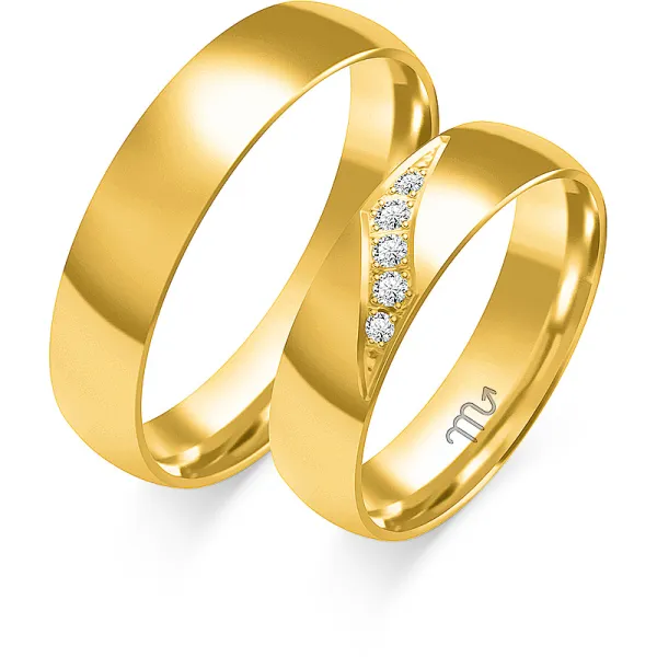 ZŁOTE pr 585 OBRĄCZKI BRYLANT CYRKONIA SOCZEWKA