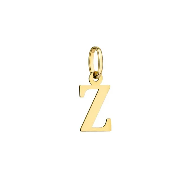 Złota Zawieszka Mała Literka ''Z'' pr 585