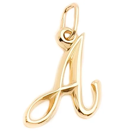 ZŁOTA ZAWIESZKA 585 LITERKA A PREZENT